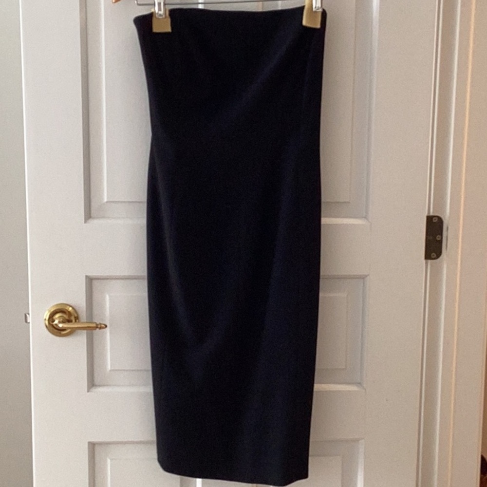 MONDI Designer Black Strapless Dress